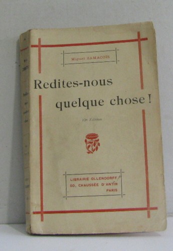 Redites nous quelques chose - quelques,